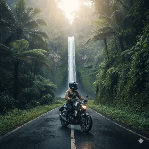 Best Motorbikes for Exploring Bali’s Hidden Waterfalls