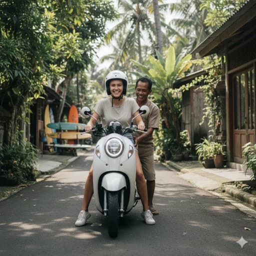 Why Scoopy Is the Perfect Bike for Canggu’s Narrow Streets